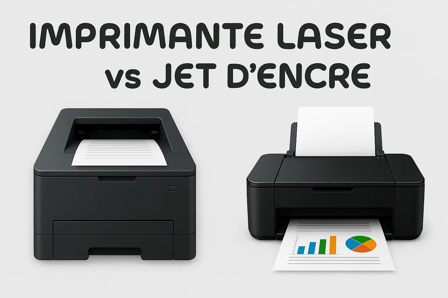 Imprimante laser vs jet d’encre: laquelle choisir ?