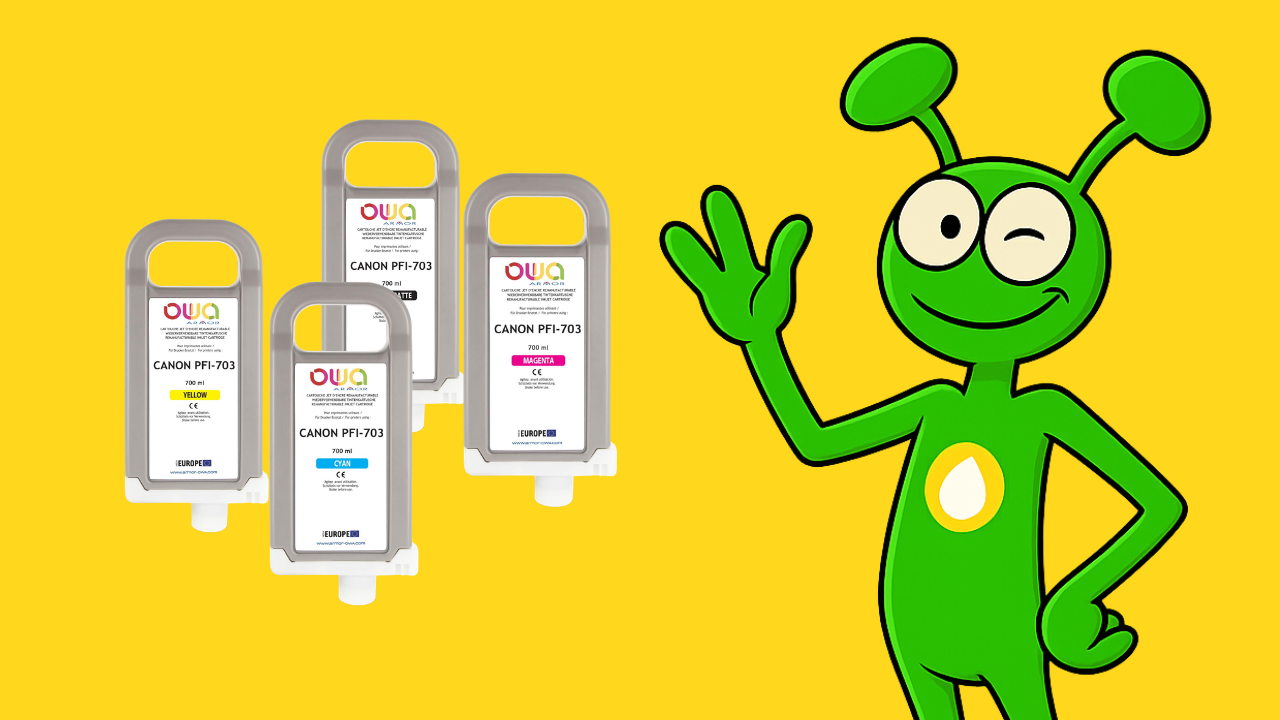 Cartouches d'encre pour Traceurs