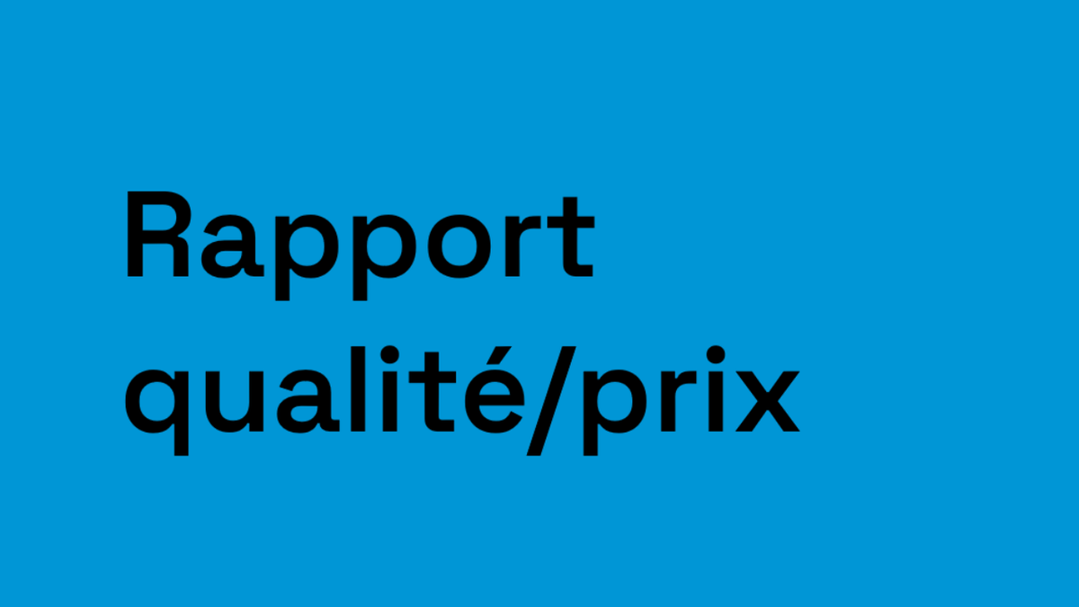 Qualité/Prix