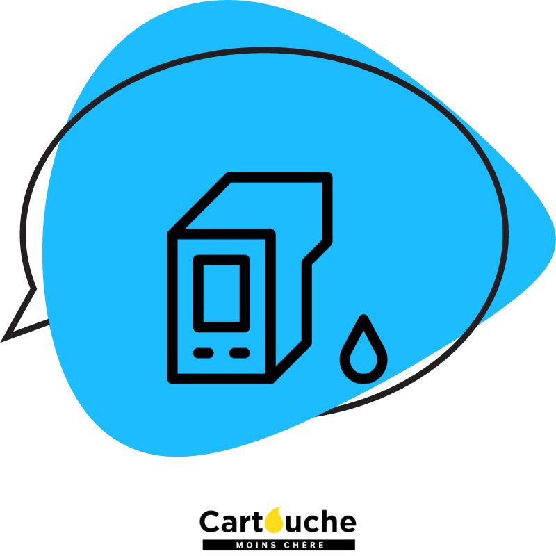 Cartouche Switch pour Canon CLI8-C - 0621B001 Cyan