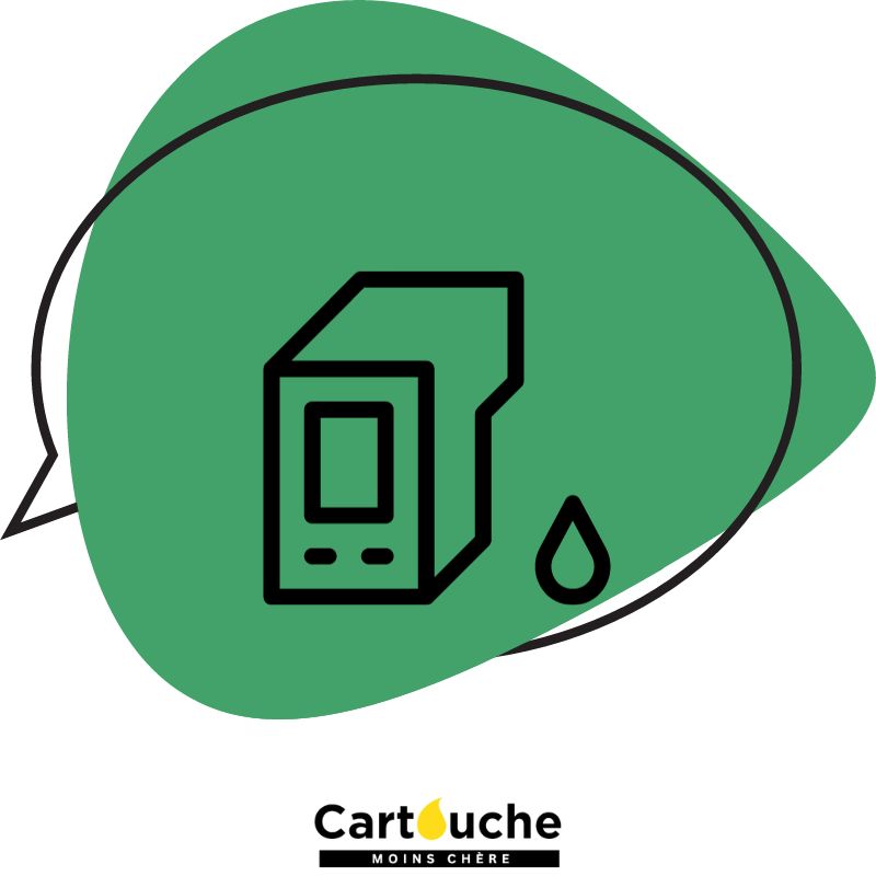 Cartouche Générique pour Canon BCI3EV Vert