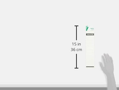 LEITZ Etiquette pour dos de classeur, 61 x 285 mm, blanc - Cartouchify