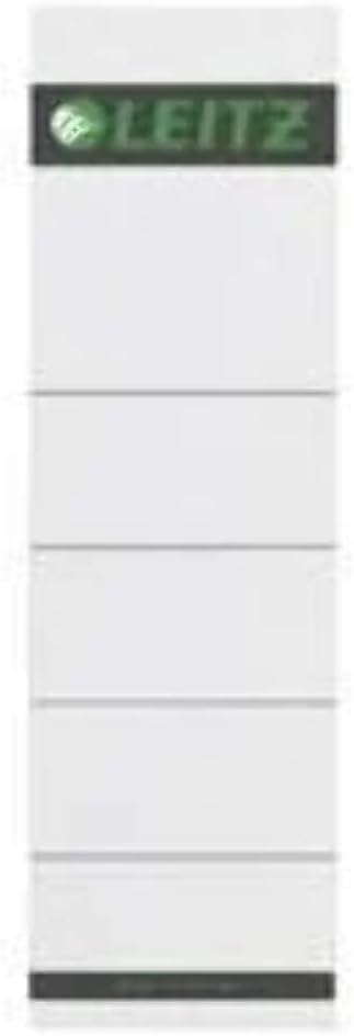 LEITZ Etiquette pour dos de classeur, 61 x 192 mm, gris - Cartouchify