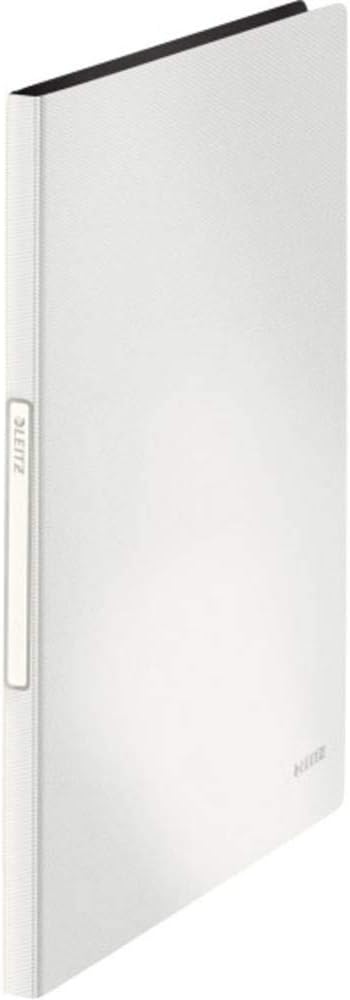 LEITZ Protège-documents Solid, A4, PP, 20 pochettes, blanc - Cartouchify
