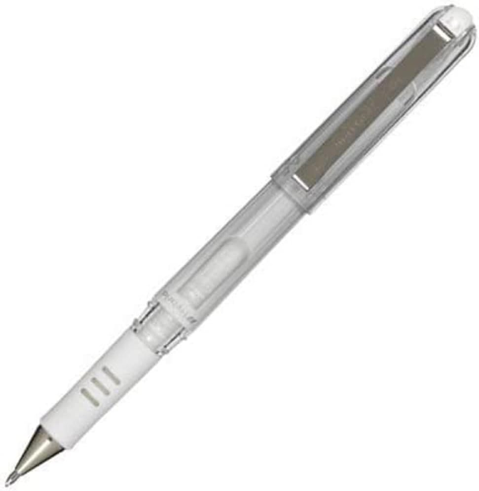 Pentel Stylo roller à encre gel K230M, blanc - Cartouchify