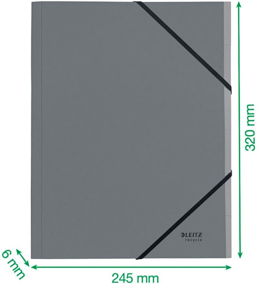 LEITZ Chemise trieur Recycle, A4, carton, vert - Cartouchify