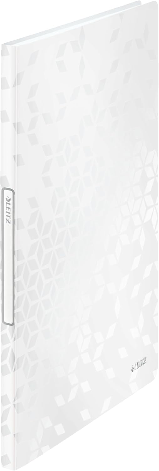 LEITZ Protège-documents WOW, A4, PP, 20 pochettes, blanc - Cartouchify