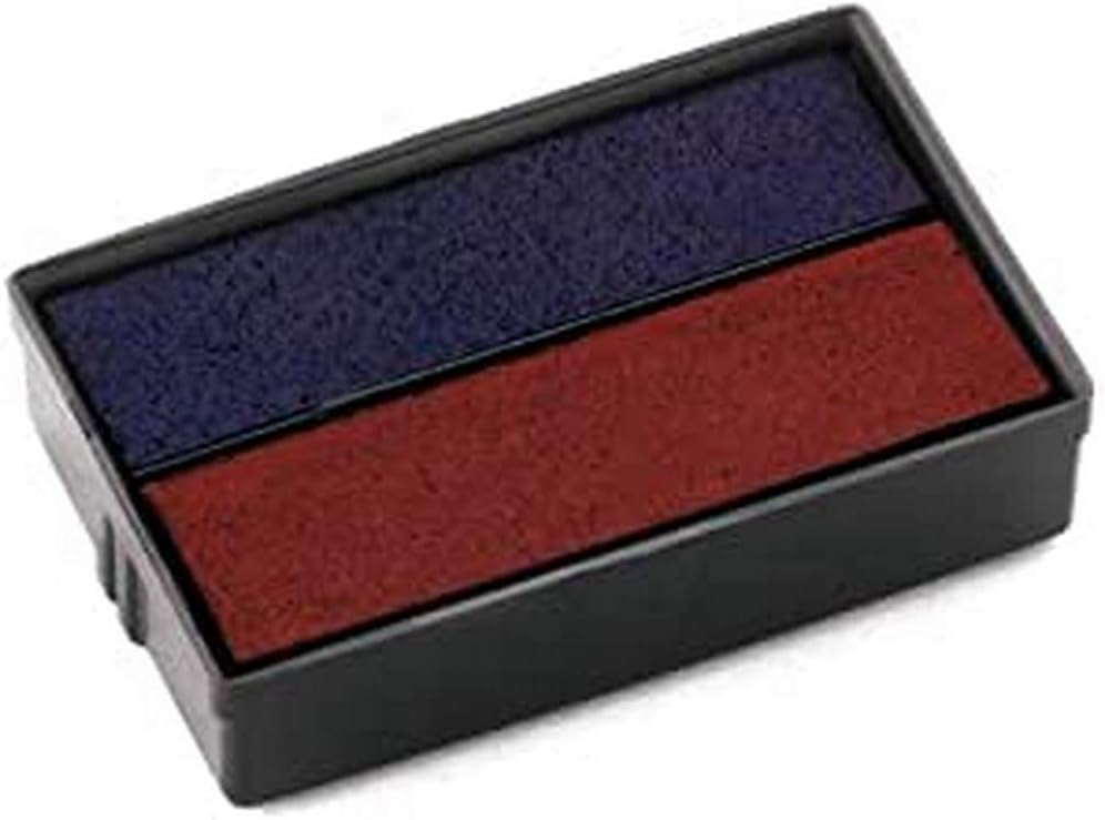 COLOP Coussinet encreur de rechange E/10/2, bleu/rouge, - Cartouchify
