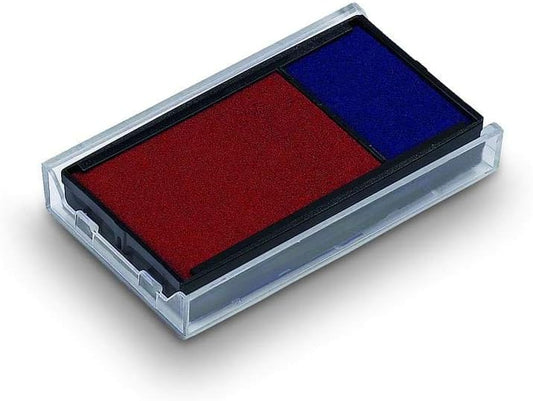 trodat Cassette d'encrage de rechange 6/4912/2 bleu / rot - Cartouchify