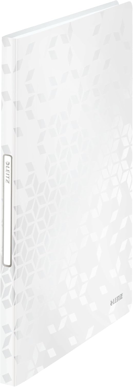 LEITZ Protège-documents WOW, A4, PP, 40 pochettes, blanc - Cartouchify