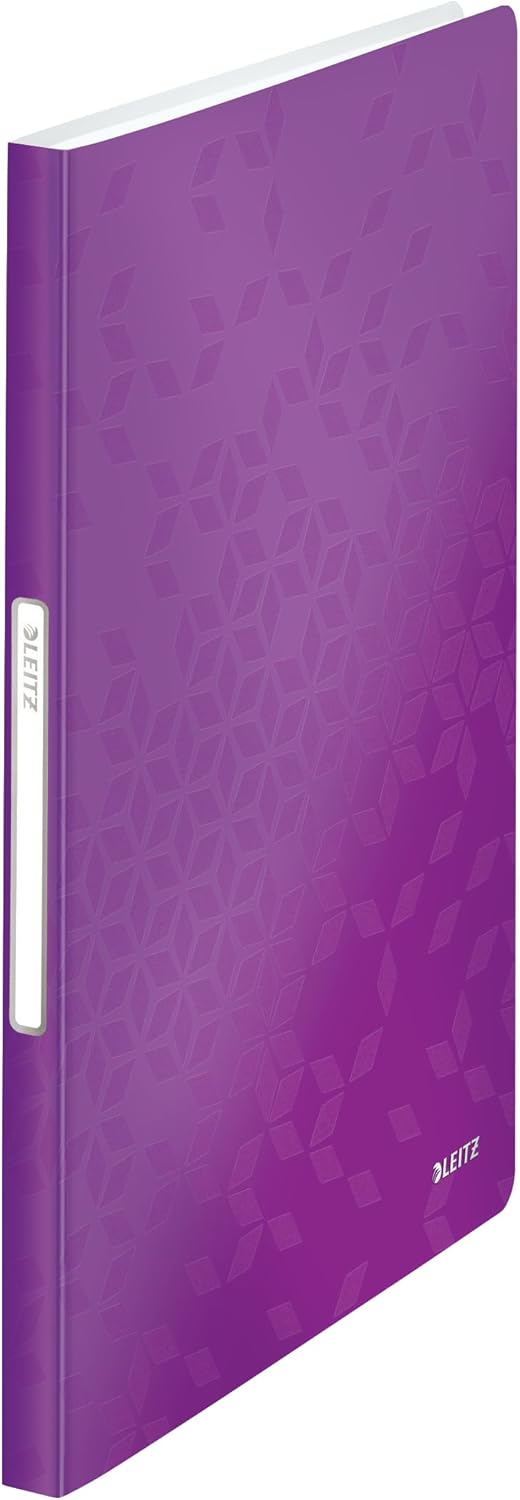 LEITZ Protège-documents WOW, A4, PP, 40 pochettes, violet - Cartouchify