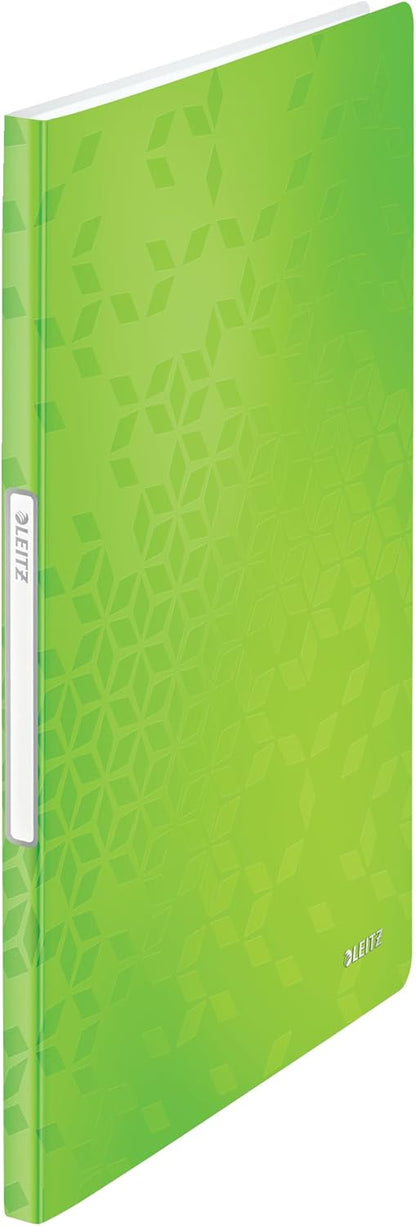 LEITZ Protège-documents WOW, A4, PP, 20 pochettes, vert - Cartouchify
