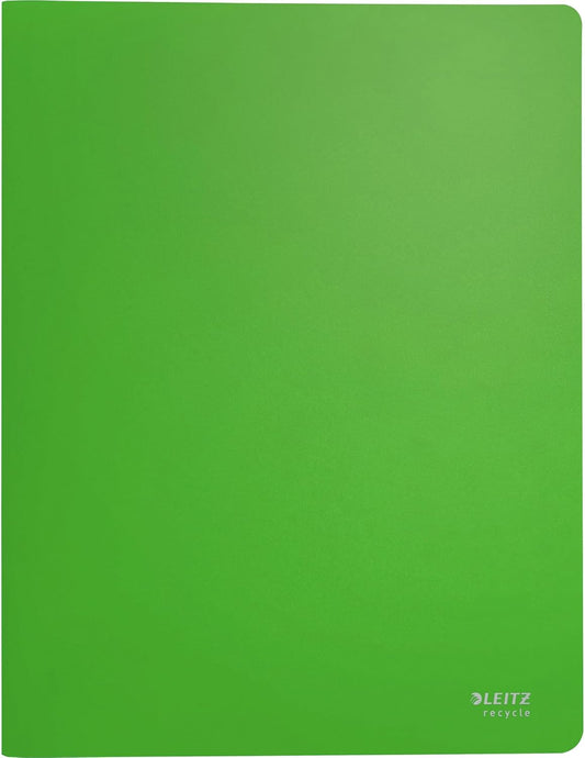 LEITZ Protège-documents Recycle, A4, PP, 20 pochettes, vert - Cartouchify