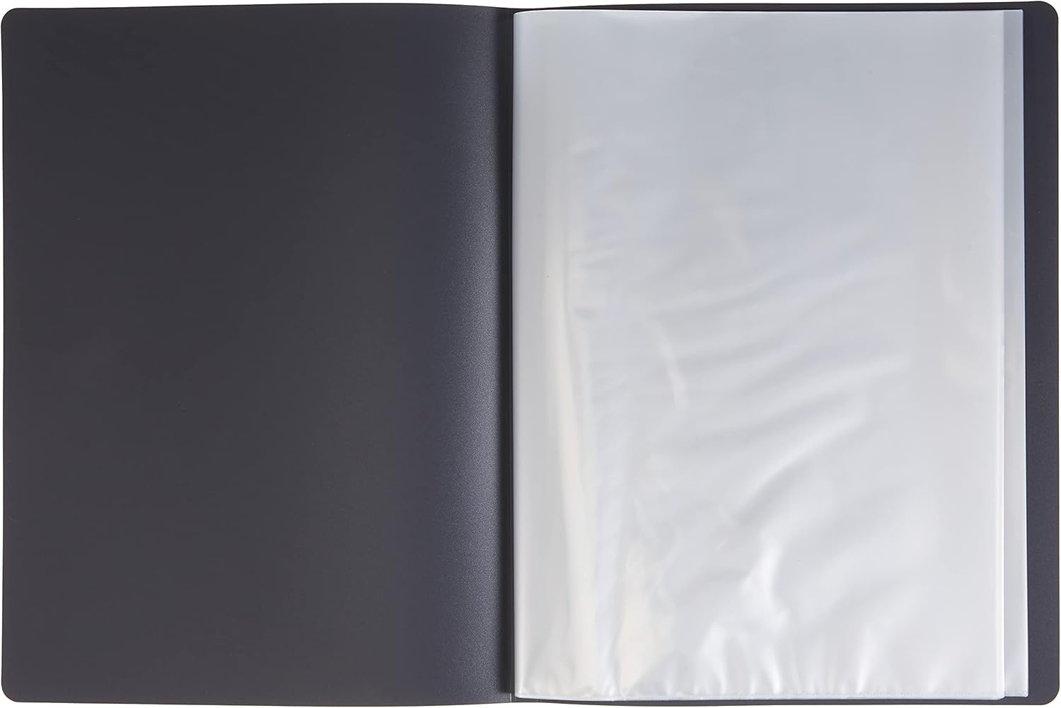 LEITZ Protège-documents Solid, A4, 20 pochettes, bleu clair - Cartouchify