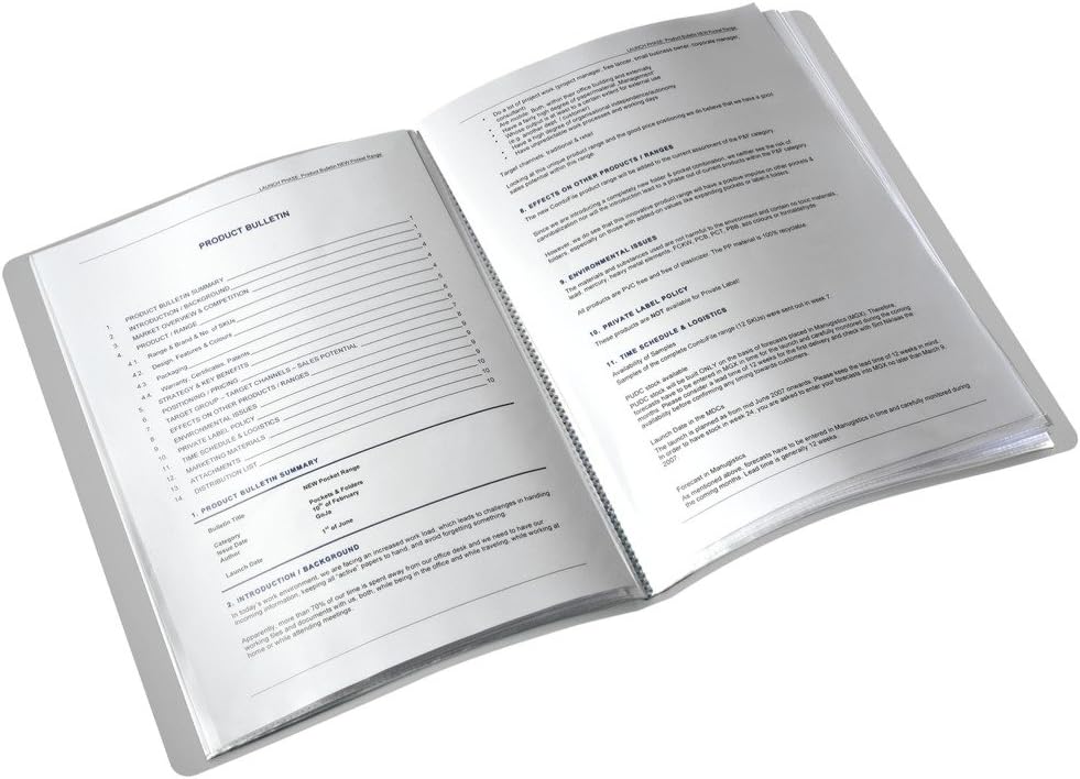 LEITZ Protège documents Style, format A4, PP, noir satin, - Cartouchify