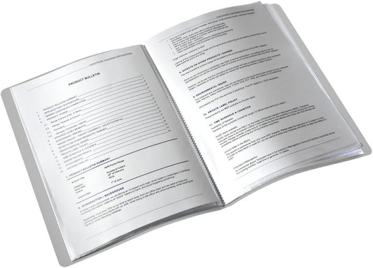 LEITZ Protège documents Style, format A4, PP, bleu titane, - Cartouchify