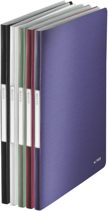LEITZ Protège documents Style, format A4, PP, noir satin, - Cartouchify