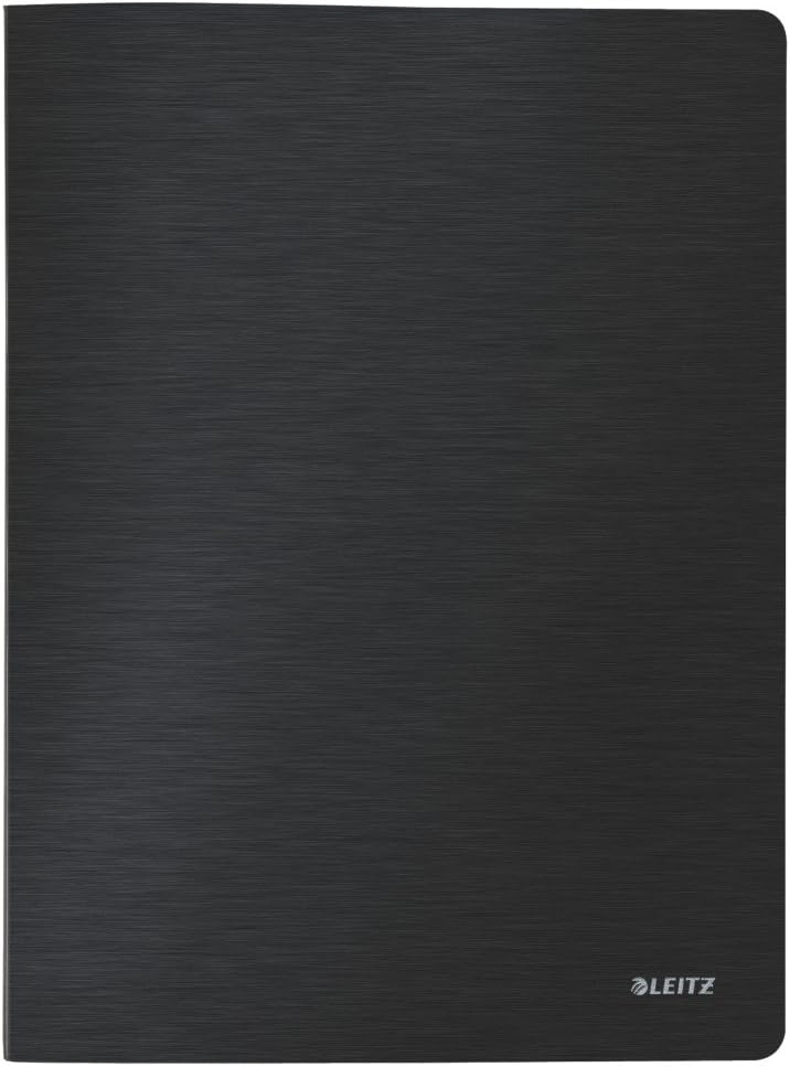 LEITZ Protège documents Style, format A4, PP, noir satin, - Cartouchify