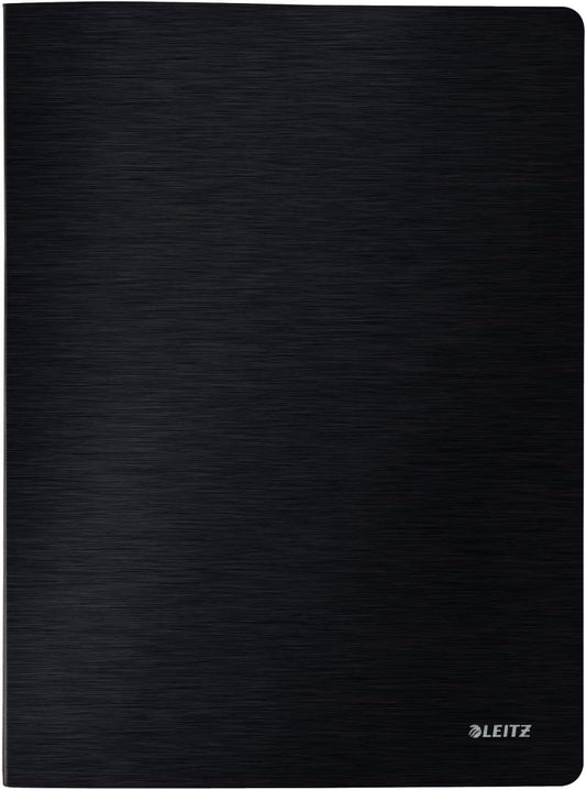 LEITZ Protège documents Style, format A4, PP, noir satin, - Cartouchify