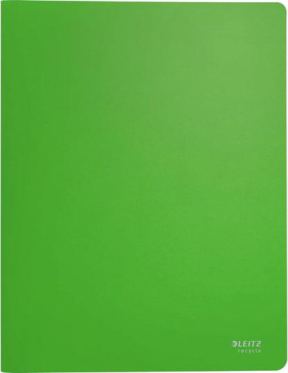 LEITZ Protège-documents Recycle, A4, PP, 40 pochettes, vert - Cartouchify