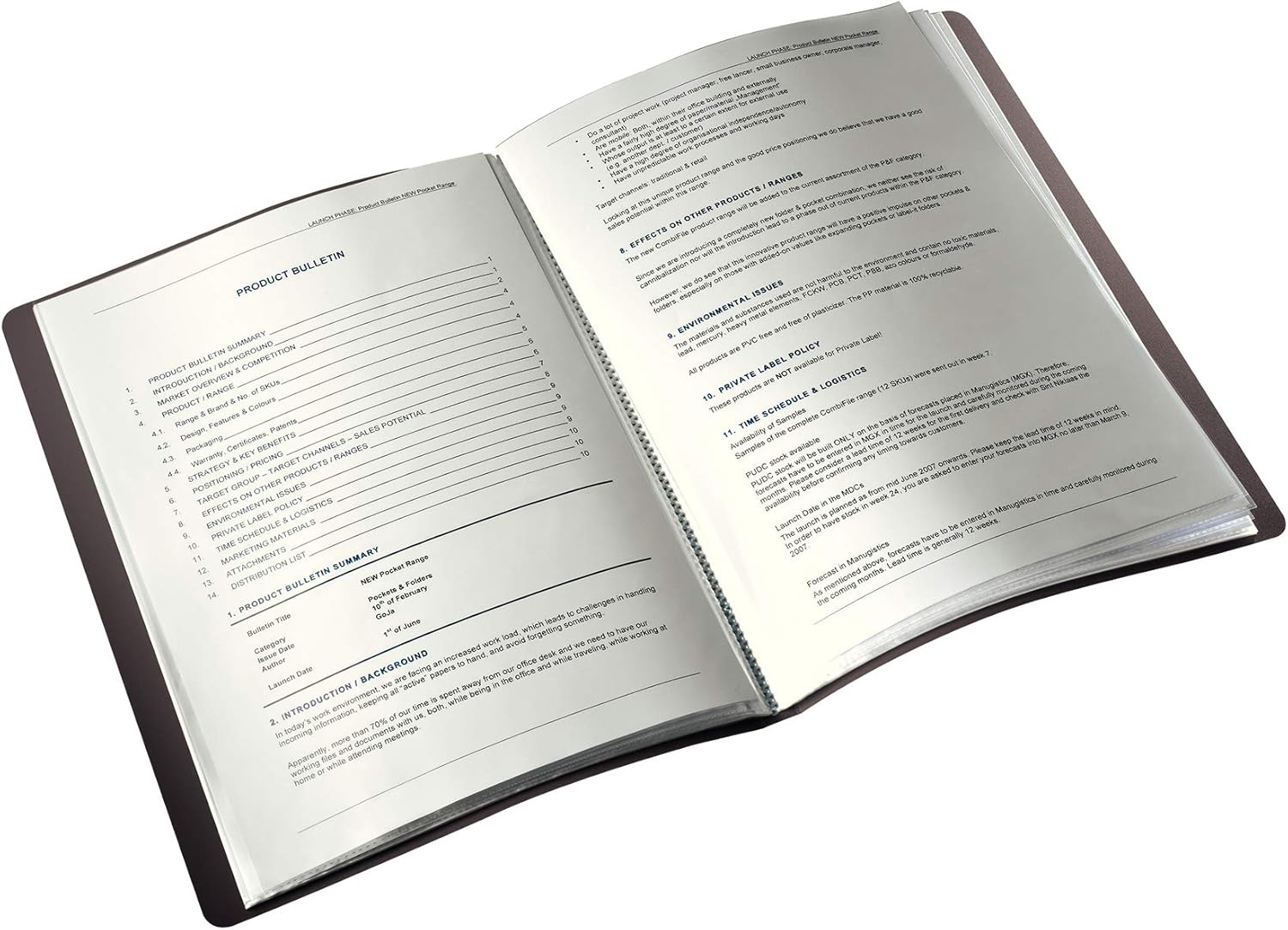 LEITZ Protège-documents Solid, A4, PP, 40 pochettes, blanc - Cartouchify