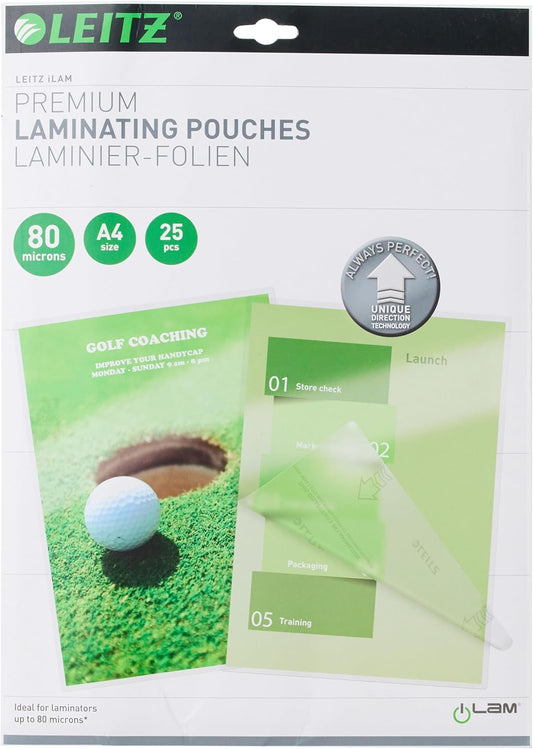 LEITZ Pochette de plastification iLAM, A4, brillant - Cartouchify