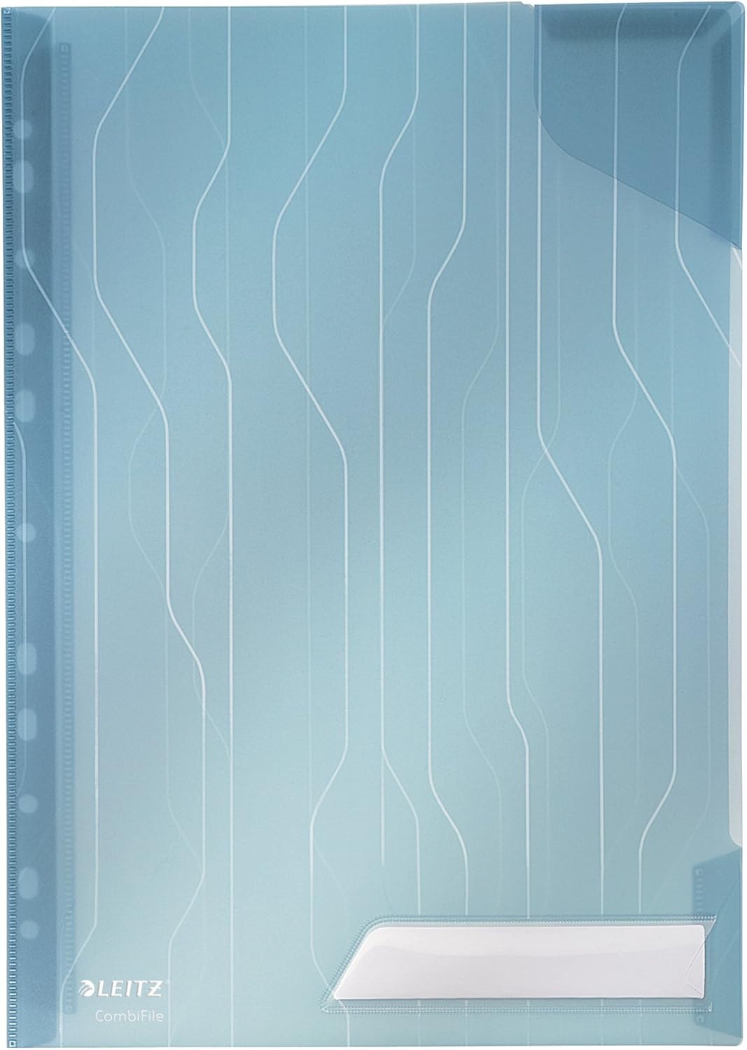 LEITZ Pochette CombiFile, A4, PP, 0,20 mm, bleu - Cartouchify