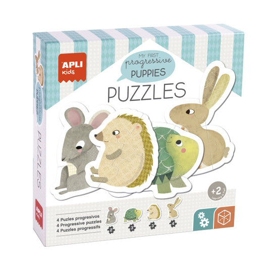 APLI kids Puzzle "My first Bébés animaux", 12 pièces