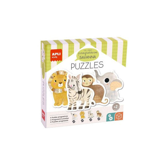 APLI kids Puzzle "My first Savane", 12 pièces