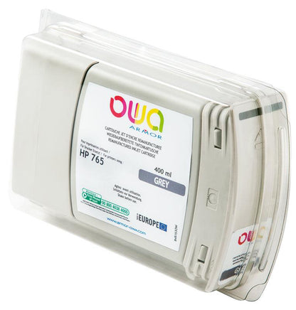HP 765 - cartouche d'encre traceur remanufacturée OWA pour HP - Gris - Cartouchify