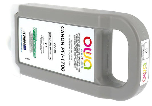 CANON PFI-1700 - cartouche d'encre traceur remanufacturée OWA pour CANON - Translucide - Cartouchify
