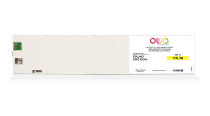 ROLAND ESP3 - cartouche d'encre traceur remanufacturable OWA pour ROLAND - Jaune - Cartouchify