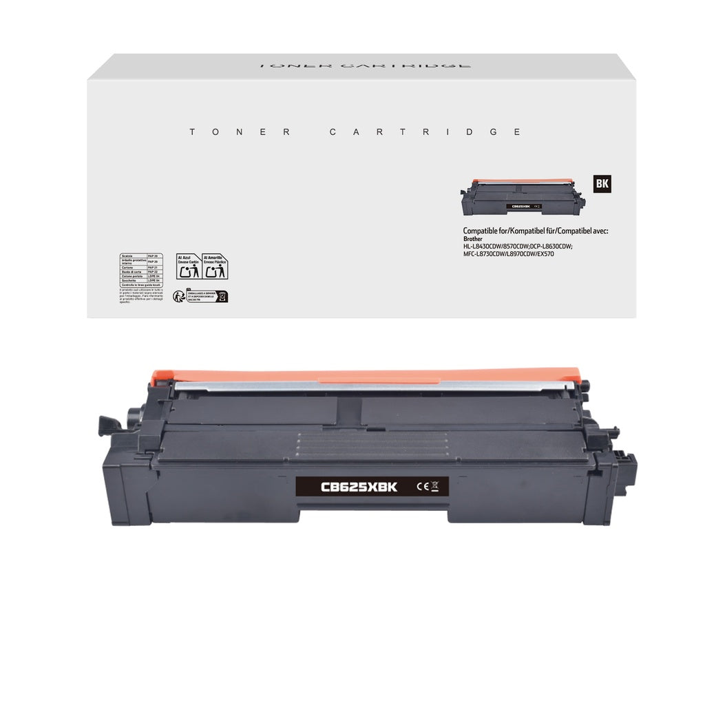 Brother TN625XLBK Toner Noir compatible · Premier Prix