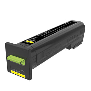 Lexmark 72K0X40 Toner Jaune compatible · Premier Prix