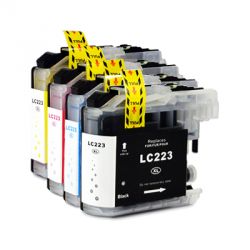 Brother LC223VALBP Cartouche Pack 4 Couleurs compatible · Premier Prix