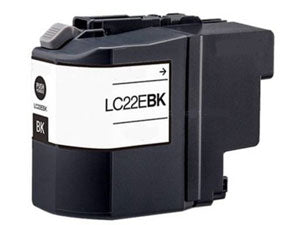 Brother LC22EBK Cartouche Noir compatible · Premier Prix