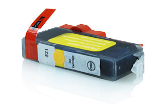 Canon CLI-521 Y Cartouche Jaune compatible équivalent à 2936B001 · Premier Prix
