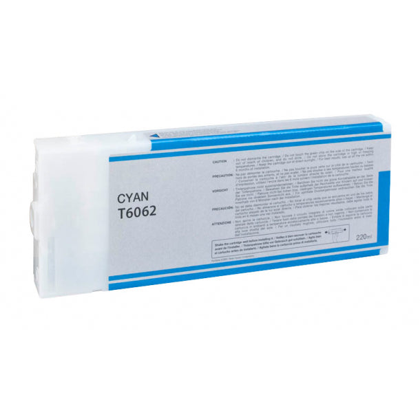 Epson T6062 Cartouche Cyan compatible équivalent à C13T606200 · Premier Prix