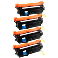 HP 507X Toner Pack 4 Couleurs compatible équivalent à CE400XC · Premier Prix