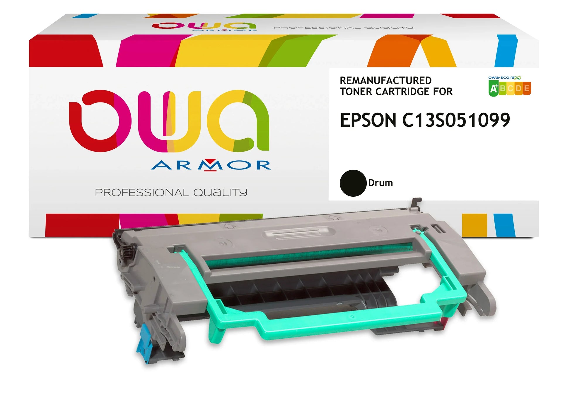EPSON C13S051099, KONICA MINOLTA 1710568001 - tambour remanufacturé OWA - Noir - Cartouchify