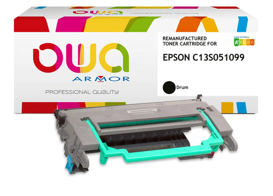 EPSON C13S051099, KONICA MINOLTA 1710568001 - tambour remanufacturé OWA - Noir - Cartouchify