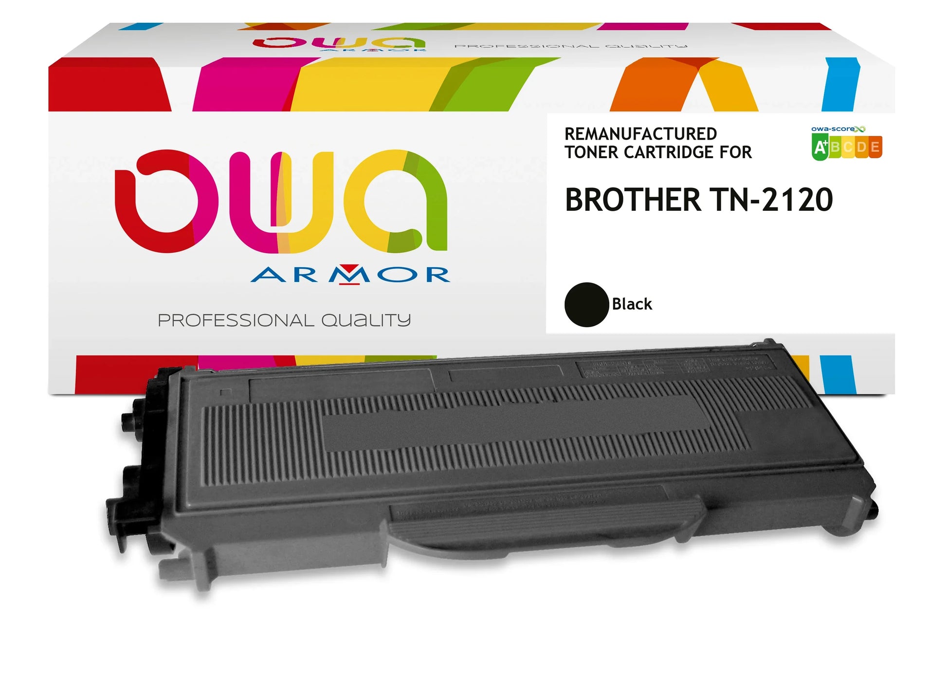 BROTHER TN-2120 - toner remanufacturé OWA pour BROTHER - haute capacité - Noir - Cartouchify