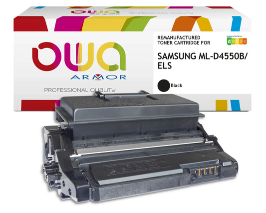 Image du samsung ml-d4550b/els - toner remanufacturé owa pour samsung - haute capacité - noir