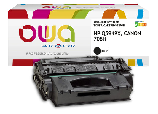 HP Q5949X, CANON 708H - Cartouche laser compatible - extra haute capacité - Noir - Cartouchify