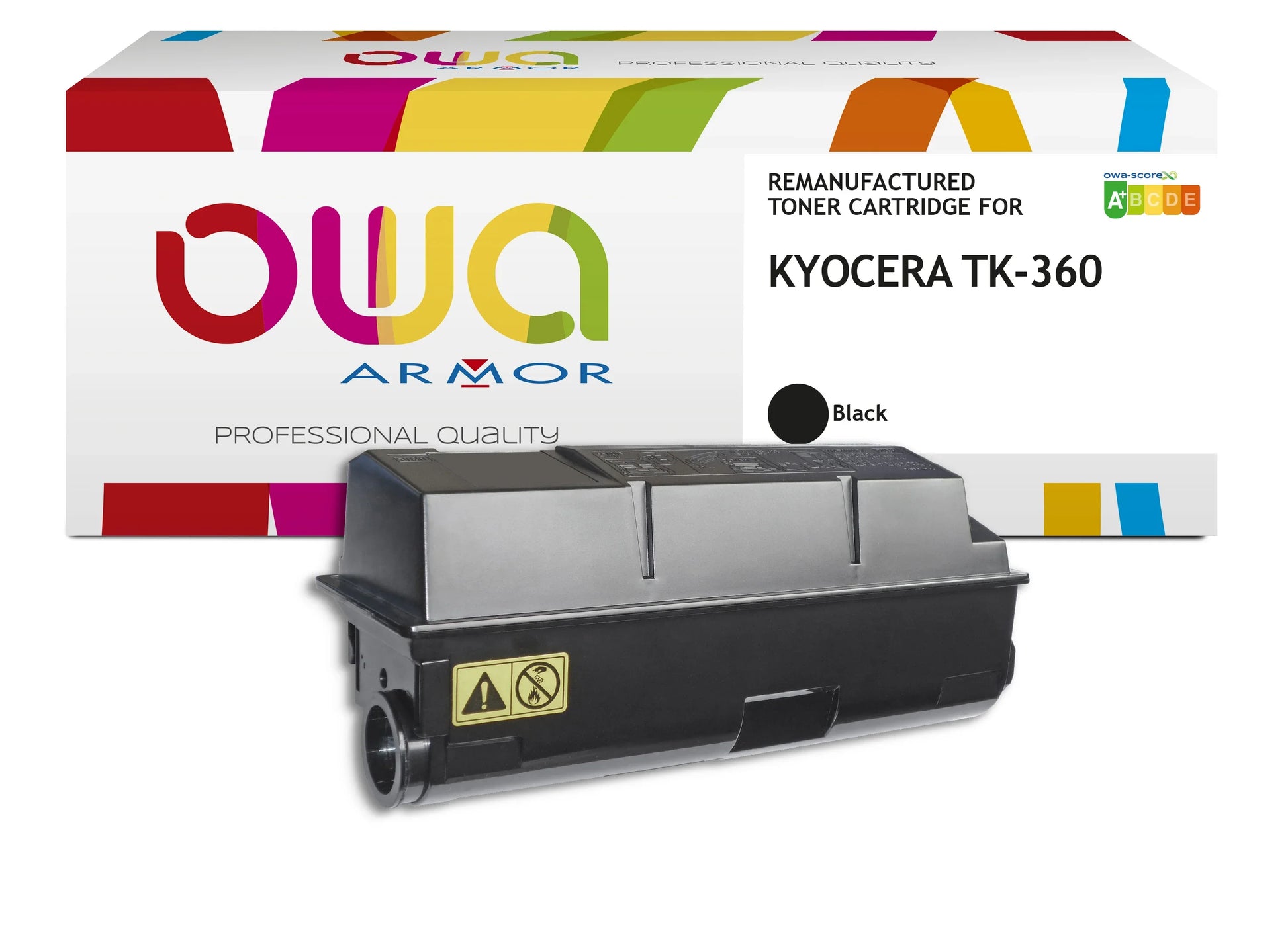 KYOCERA TK-360 - Cartouche laser compatible - Noir - Cartouchify