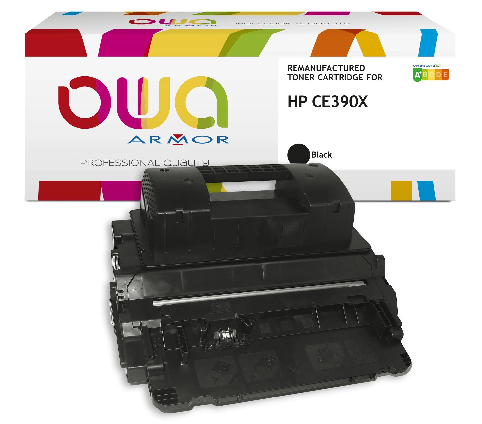 HP CE390X - toner remanufacturé OWA pour HP - extra haute capacité - Noir - Cartouchify