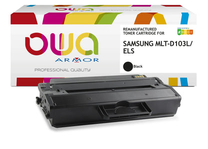 SAMSUNG MLT-D103L/ELS - Cartouche laser compatible - haute capacité - Noir - Cartouchify
