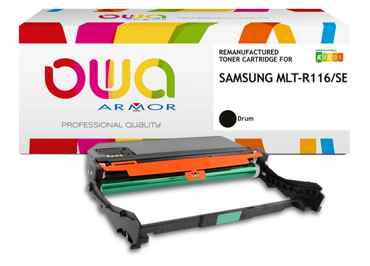 Image du samsung mlt-r116/see - tambour remanufacturé owa - noir