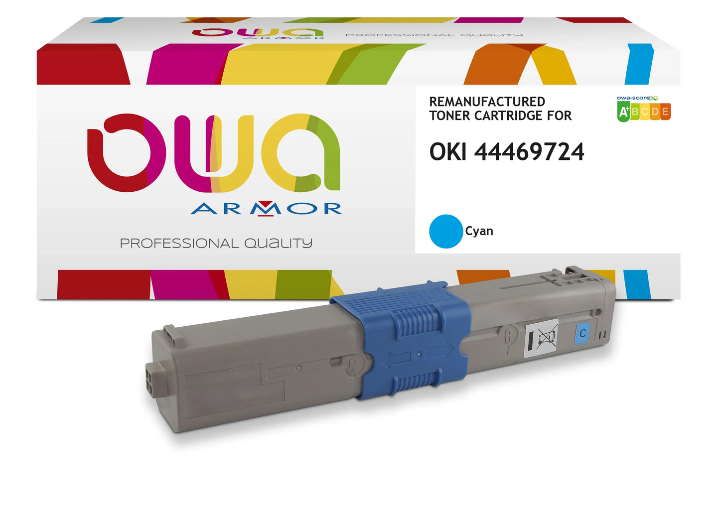 OKI C531 - toner remanufacturé OWA pour OKI - haute capacité - Cyan - Cartouchify