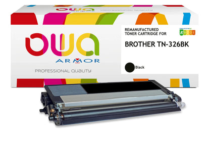 BROTHER TN-326BK - toner remanufacturé OWA pour BROTHER - Noir - Cartouchify